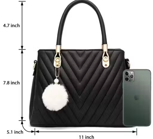 womens pu leather handbag