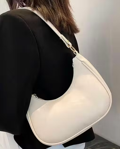 White Trending Sling Bag for girls women free size
