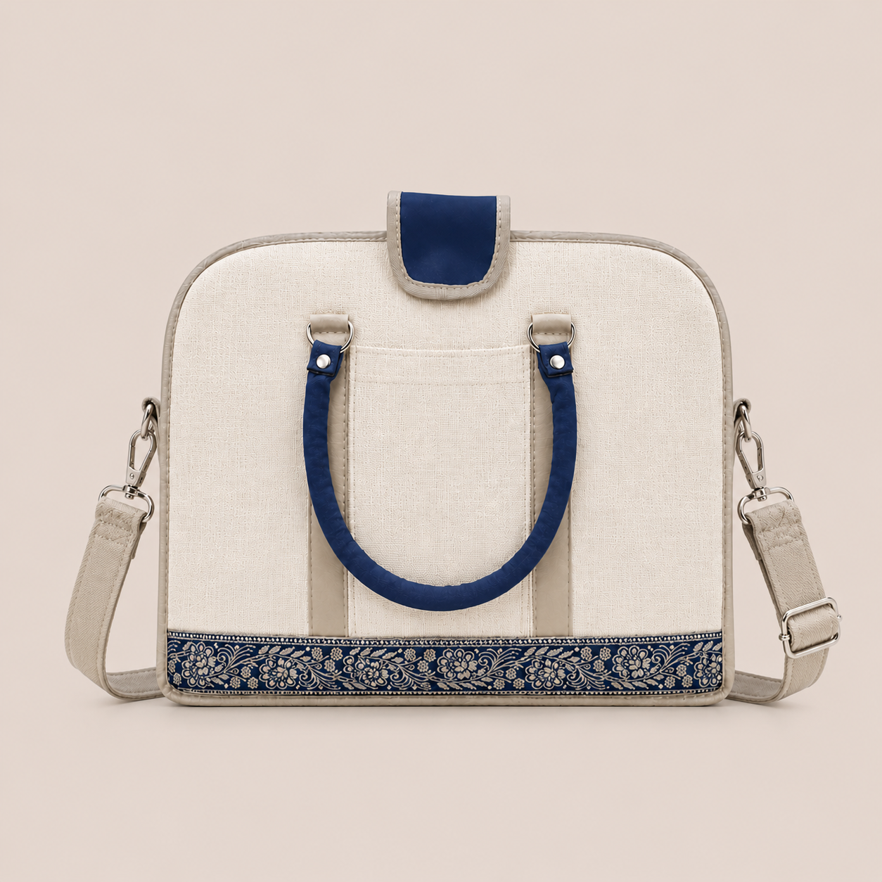 Stylish Blue Laptop Bag for Men and Women