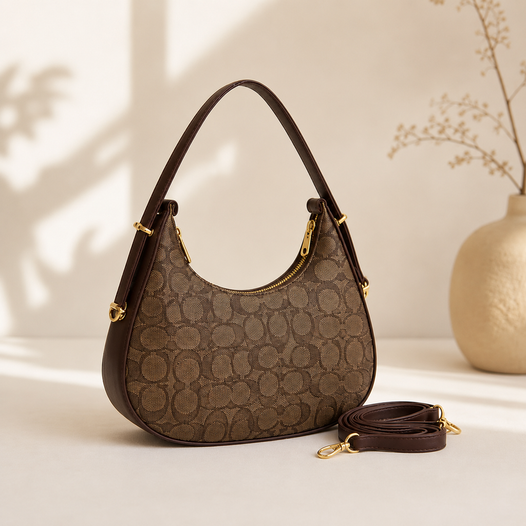 Maresse Hobo Shoulder Bag for Women | Printed Faux Leather