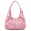 Maresse Women's Soft Pink Ruched Shoulder Tote Bag