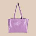 Aesthetics Croco Handbags and Tote Bag for Women and Girls (Pink)