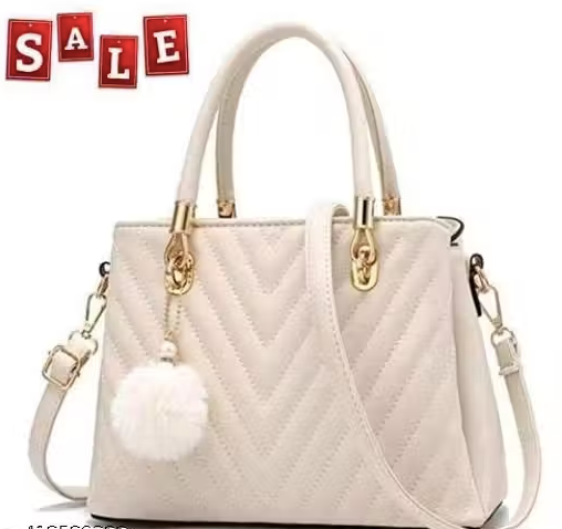 Stylish White Handbag for Women
