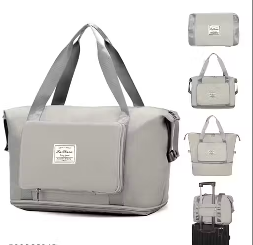 Travel Duffle Bag Expandable Folding Travel Bag for Women, Lightweight Waterproof Carry Luggage Bag for Travel
