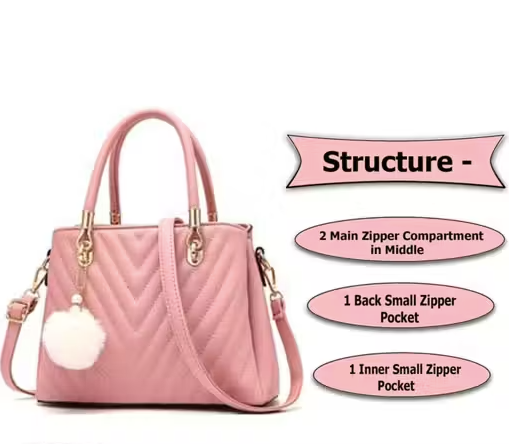 womens pu leather handbag