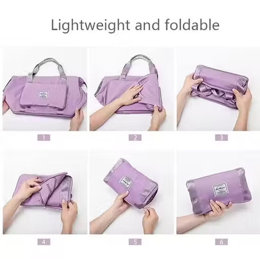 Viyaro Folding Bag Travel Duffle Bag , Luggage Bag For Women , Shoulder Bag For Luggage Shopping Bag For Women