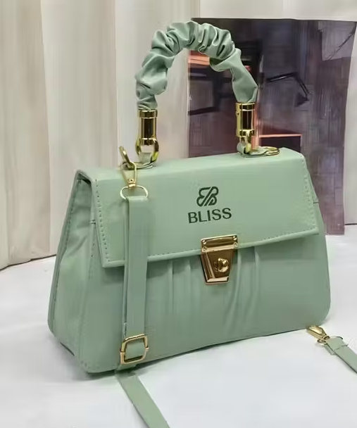 Graceful Stylish Slingbags Luxury High Quality PU Leather Women Shoulder Bag (Green)