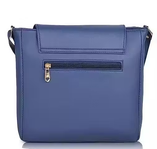 woman cross body girl siling bag teddy nevi blue