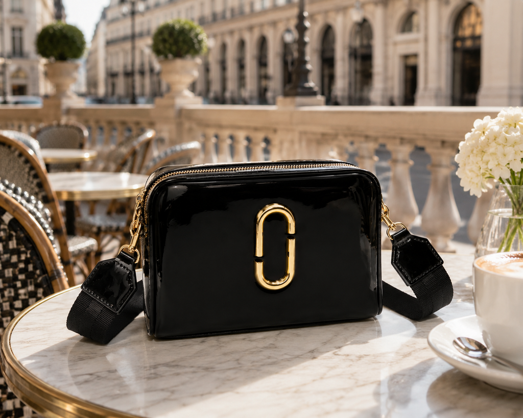 Maresse Shining Box Broad Strap Crossbody Bag