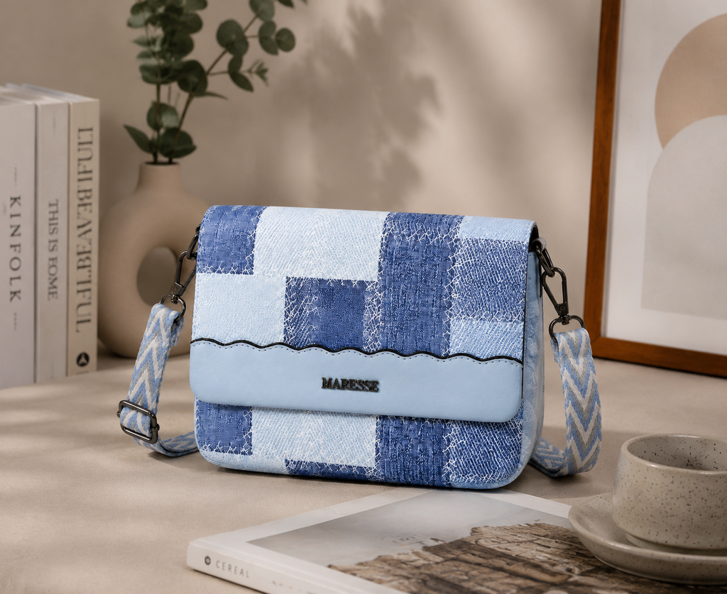 Maresse Faux Leather Crossbody Bag for Women