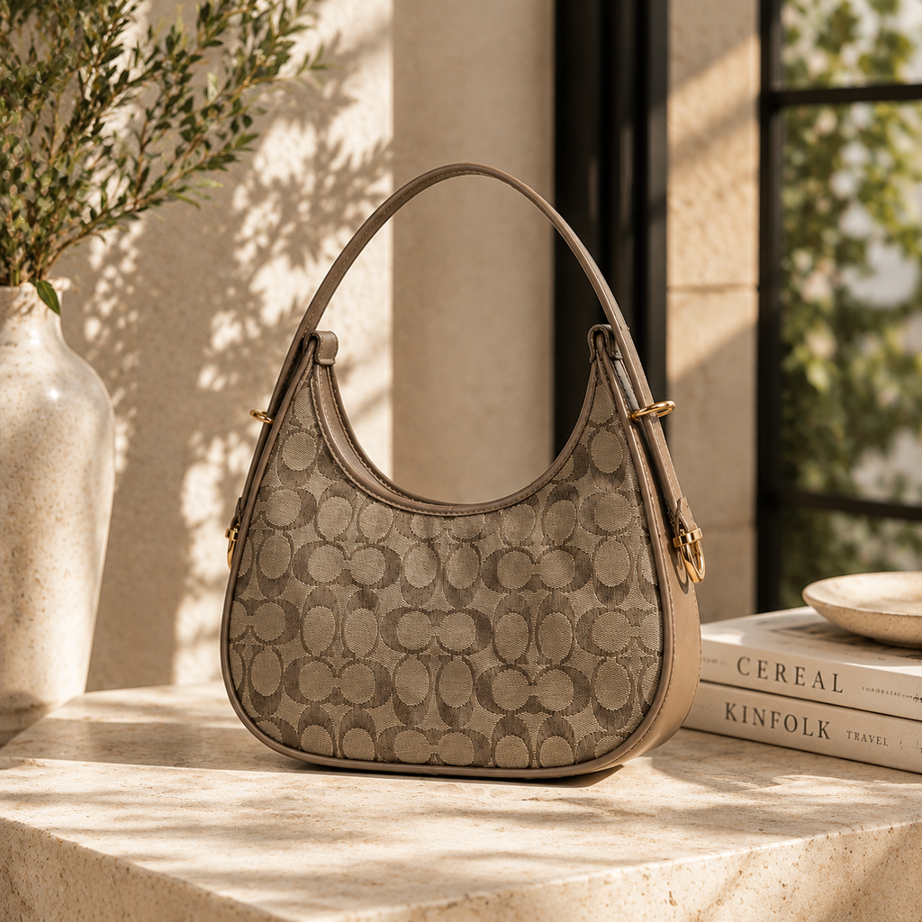Maresse Hobo Shoulder Bag for Women | Printed Faux Leather